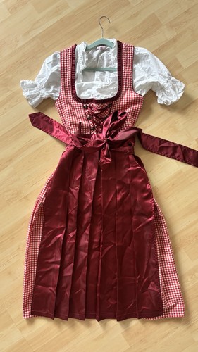 Dirndl trachtenmode rot - dirndl,