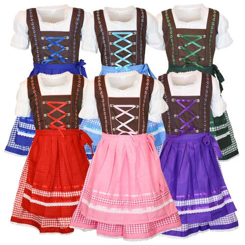 Kinder dirndl fanny teilig - kinder, 3-