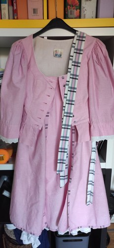 Zweiteiliges dirndl kariert - zweiteiliges,