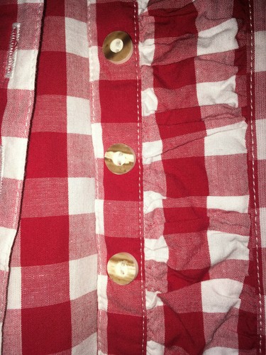 Trachtenbluse rot weiss - trachtenbluse, rot/weiss