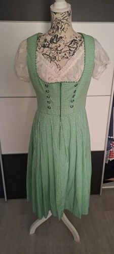 Grün kariertes dirndl - grün,